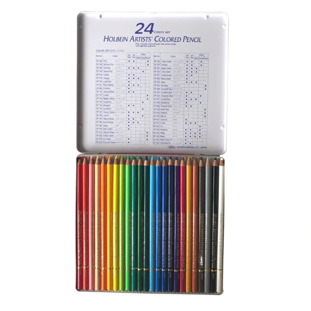 Holbein / Color Pencils - set of 24