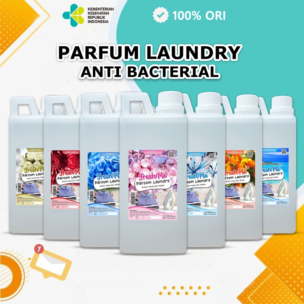 [COD] PARFUM LAUNDRY 1 LITER WANGI TAHAN LAMA BANYAK VARIAN AROMA / PARFUM LOUNDRY TAHAN LAMA