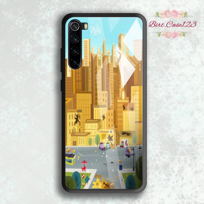 BC Case softcase silikon Gambar BUILDING back case glass oppo samsung vivo xiaomi realme all type