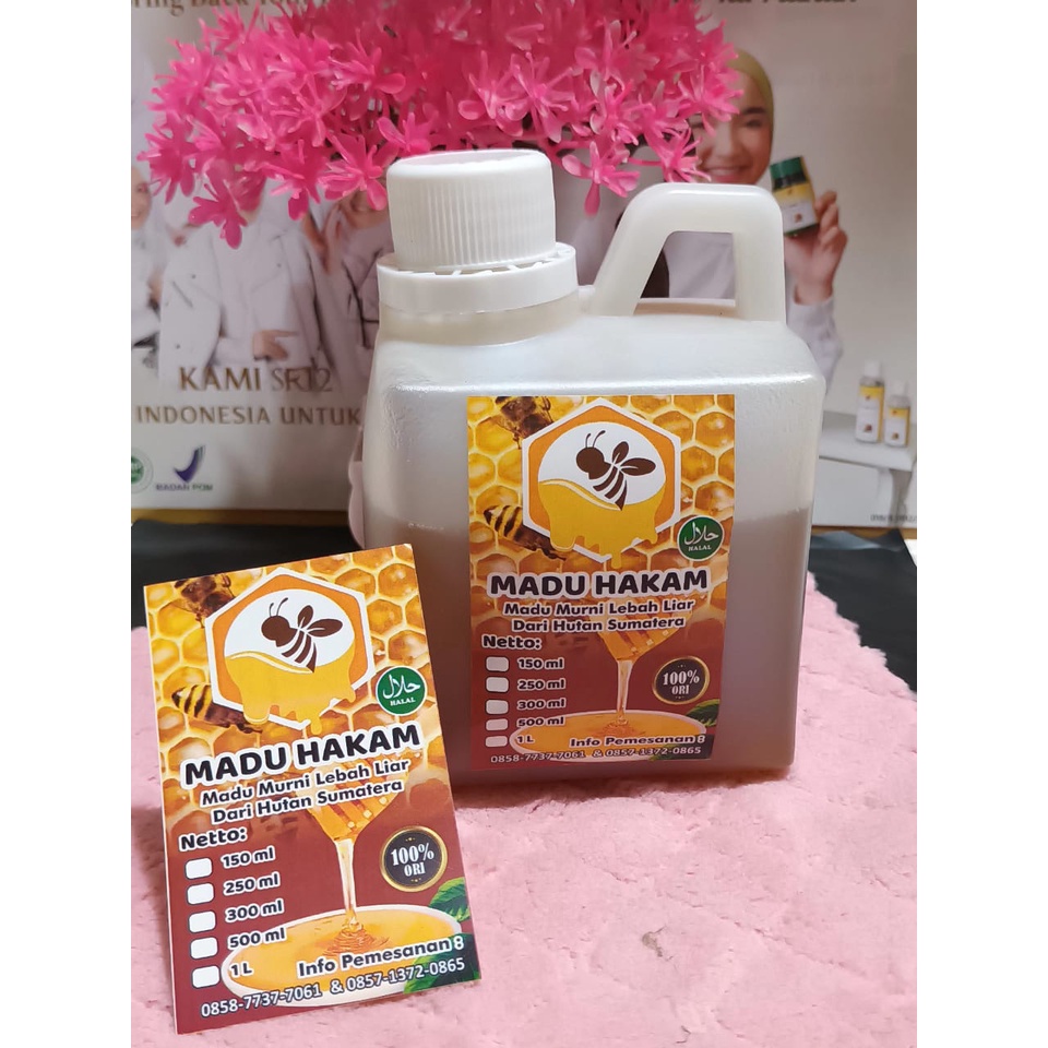 

Madu Hakam Madu Hutan Sumatra 100% ORI