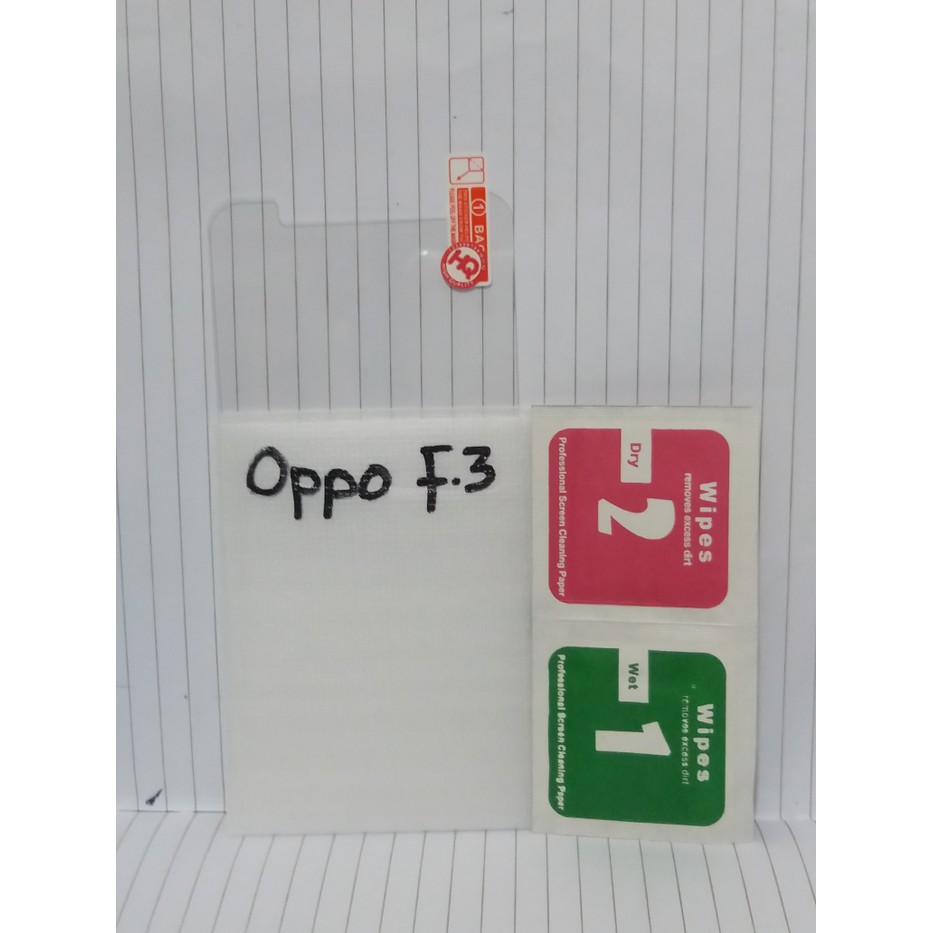 OPPO F3 , OPPO F3+ / F3 PLUS , OPPO A16 tempered Gorilla Glass kaca mantul