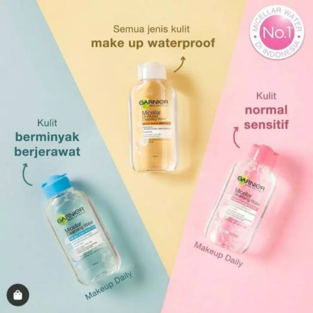 GARNIER MICELLAR WATER 50ml//125ml