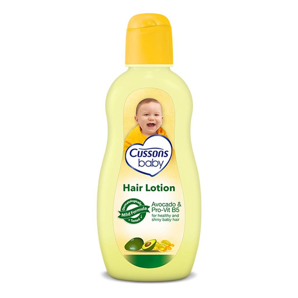 Cussons Baby Avocado &amp; Pro-Vit B5 Hair Lotion 100ml +100ml