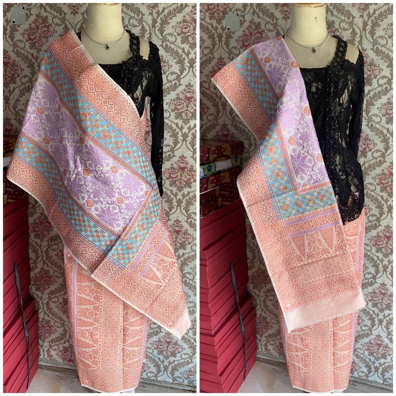 SONGKET 3 NEGERI LIMAR EXCLUSIVE TEMBAGA SARTIBI ORI
