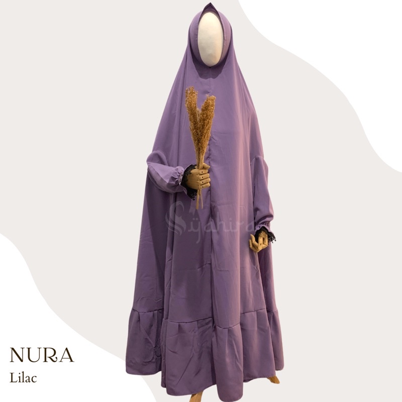NURA Floor Khimar Overhead - Fortaleza/Jetblack/Marbella ANTI UV