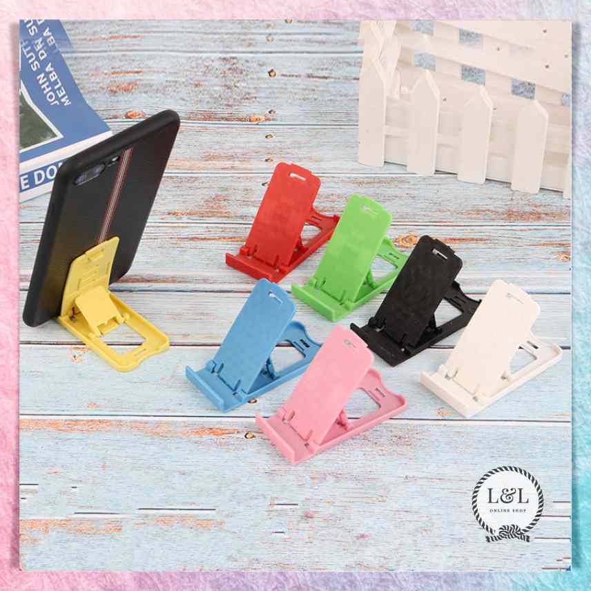 Stand Holder HP Handphone Tablet Phone Holder Dudukan Lipat HP Handphone Tablet Phone Stand HP Handphone Tablet Aksesoris HP Handphone Tablet Multi Stand HP Handphone Tablet Universal Dudukan Kursi HP Handphone Tablet