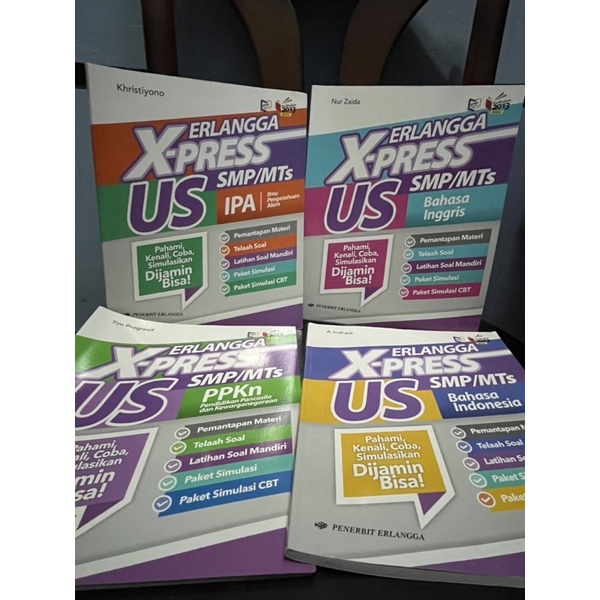 Erlangga X-press US SMP/MTs kelas 9 / 3 SMP