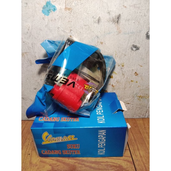 koil merah vemsa vespa super sprint vbb