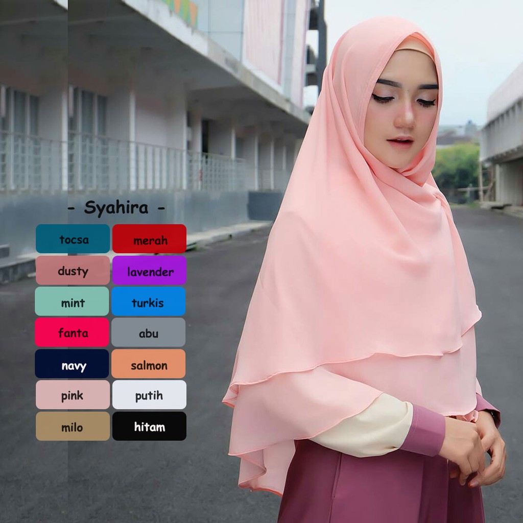 Hijab Instan Khimar Syahira