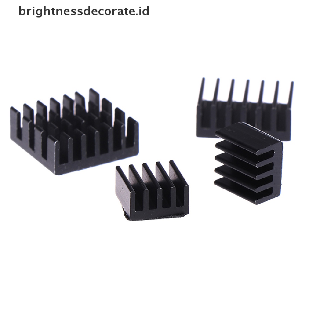 Radiator Pendingin Heatsink Usb Ram Lan Cpu Bahan Aluminum Untuk Raspberry Pi