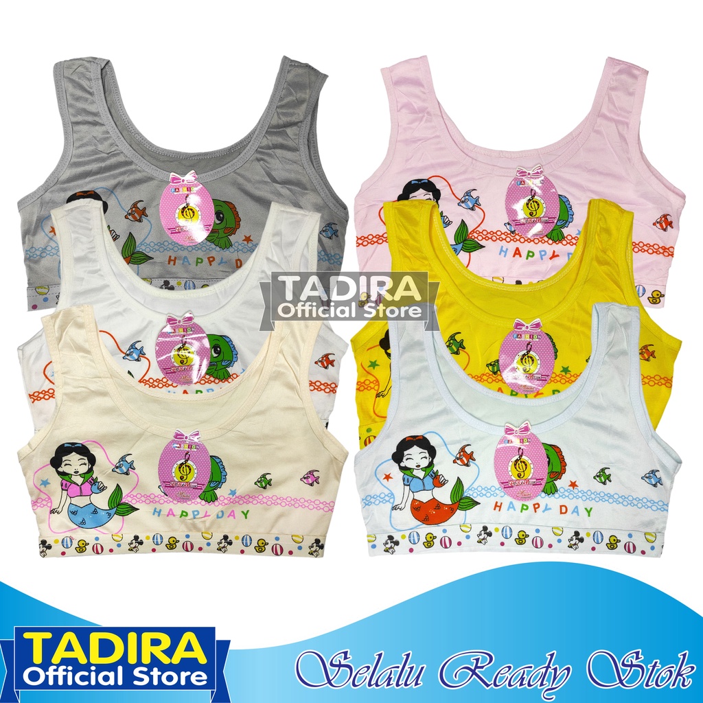 TADIRA 6 Pcs MINISET Anak SD SMP Remaja ABG Gadis Mini Set Motif Gambar