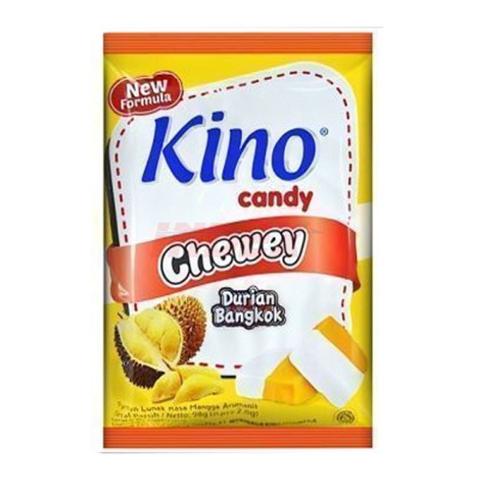 

Kino Candy Chewey Mangga, Durian Bag 125gr