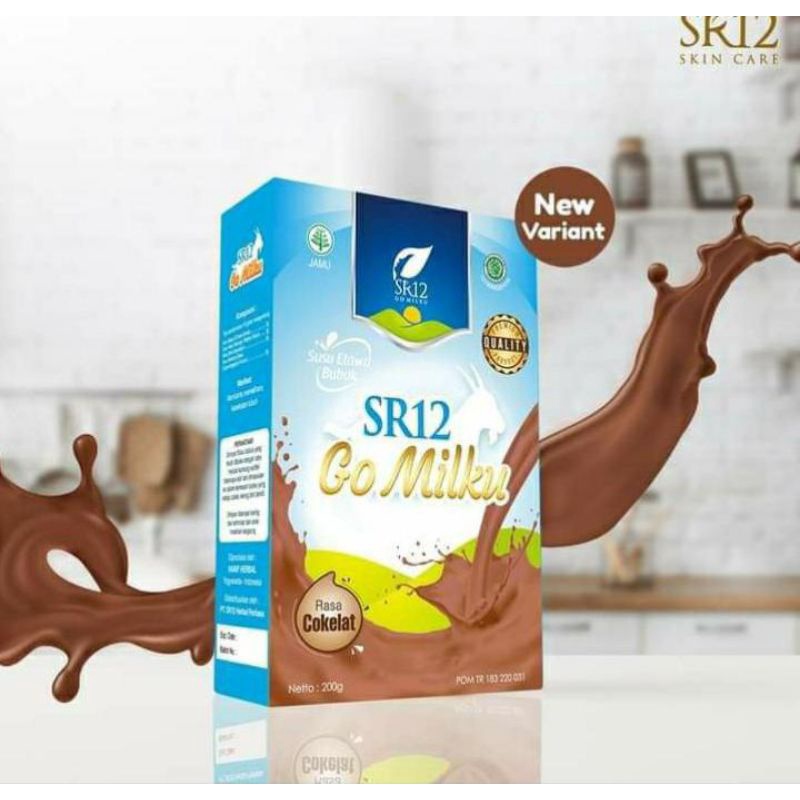 

GO MILKU SR12 SUSU KAMBING ETAWA HALAL BPOM