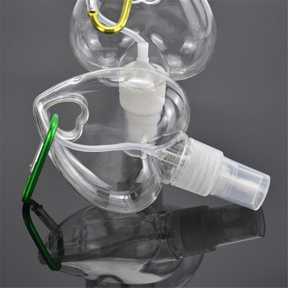 1 Pc Botol Semprot Gel Cuci Tangan Sekali Pakai Bahan Plastik Ukuran 50ml Warna Acak Untuk Travel