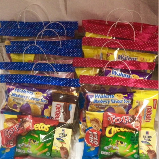 

PAKET BINGKISAN SNACK ULTAH / GOODIE BAG ULTAH