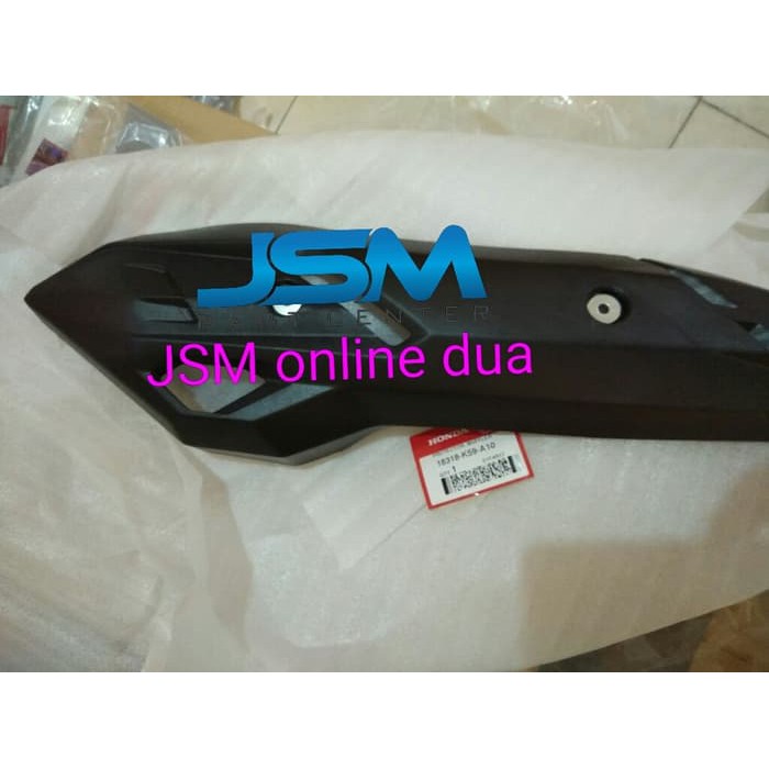 COVER KNALPOT VARIO 150 TUTUP KNALPOT VARIO 150 VARIO 125 LED ORI AHM ORI ORIGINAL