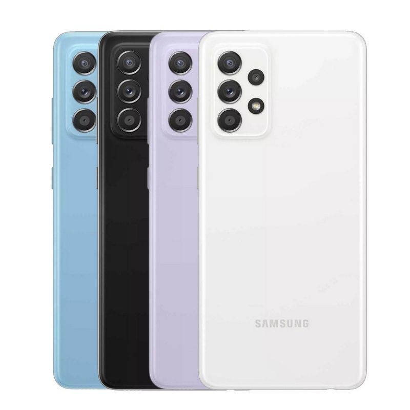 HP Baru Samsung Galaxy A52 8/256 Ram 8GB Rom internal 256GB - New SEIN Original Garansi Resmi - Handphone Tipe Tinggi - 64MP NFC Super AMOLED - Warna Terbaru Black violet Blue White Hitam Ungu Biru Putih - 8/128 8GB/128GB 8GB/256GB 128GB 8 128 256 GB-1