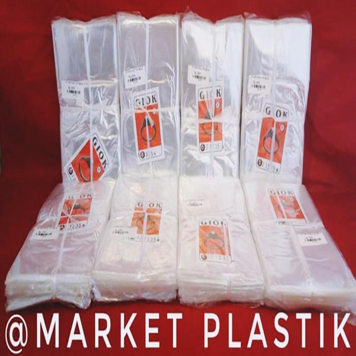 Plastik PP / PP Tahu Giok 15x35