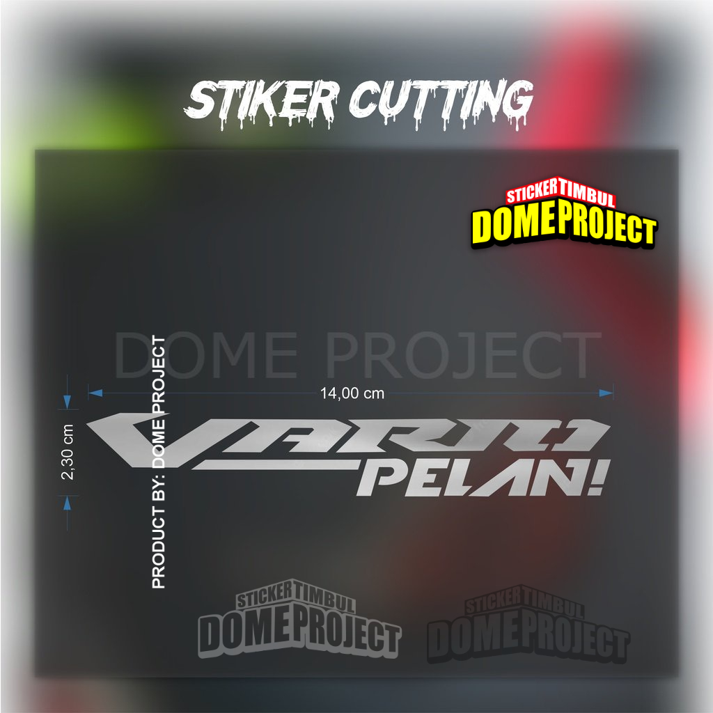 Stiker Vario Pelan Stiker Cutting Motor