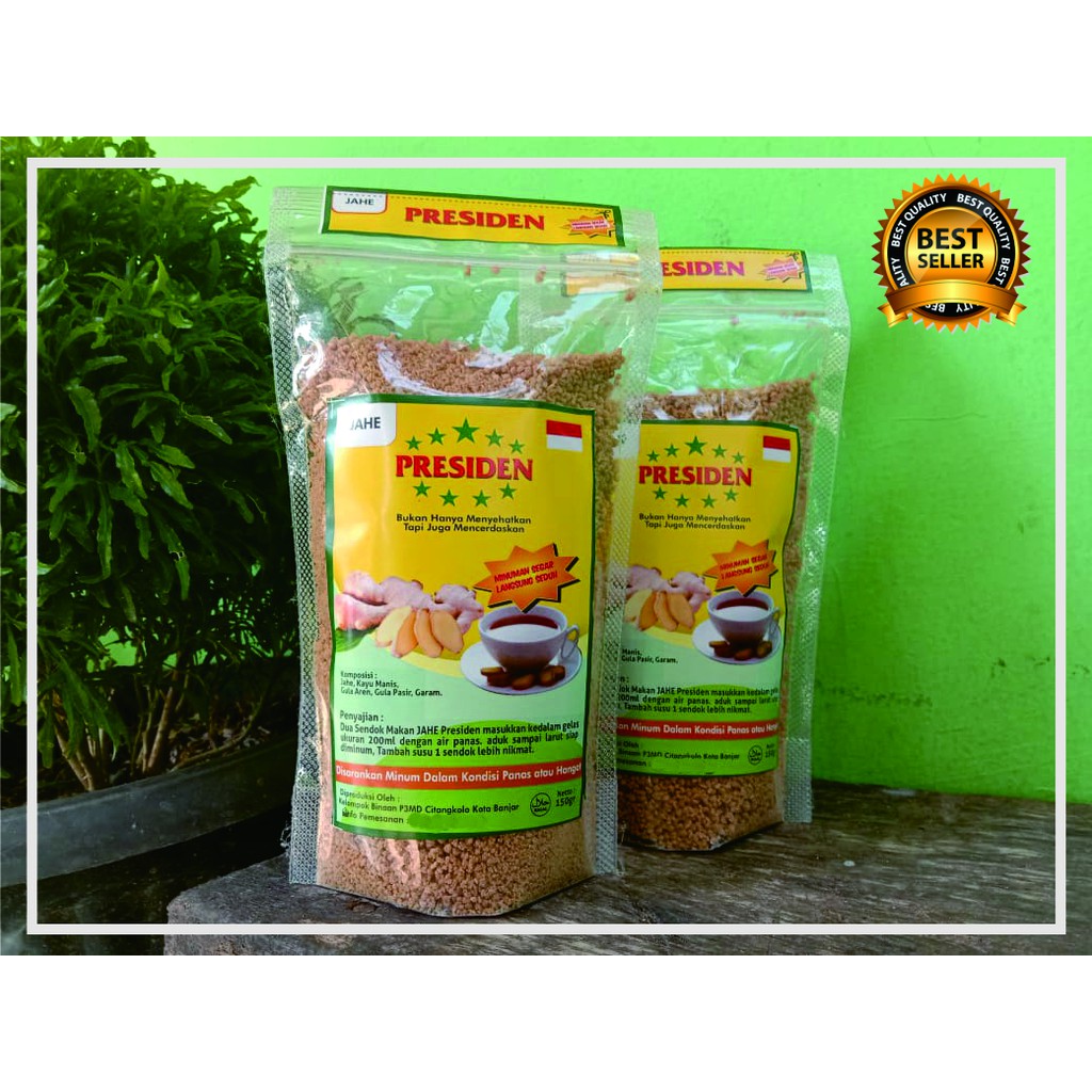 

Jahe bubuk PRESIDEN / Jahe Emprit/ Jahe Bubuk Seduh /Minuman Herbal