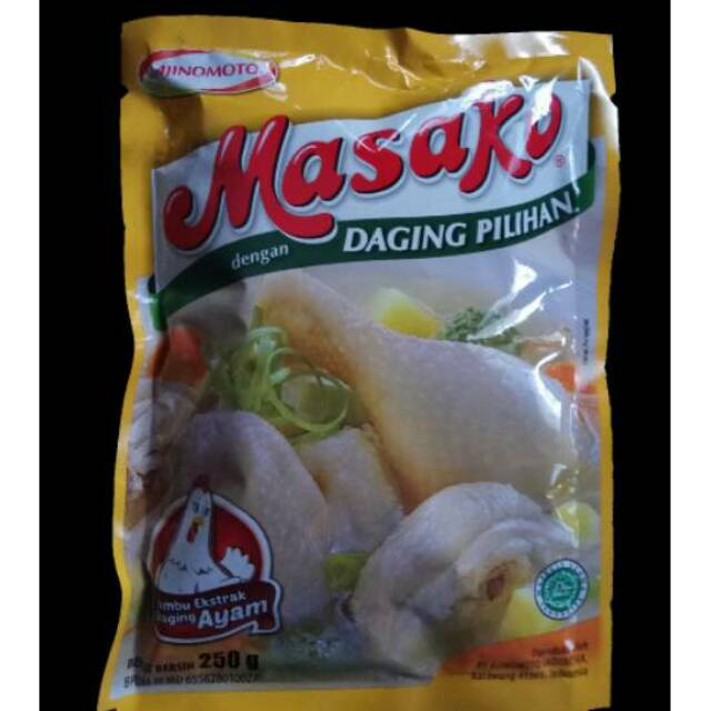 

Masako penyedap rasa Ayam kemasan 250 grm