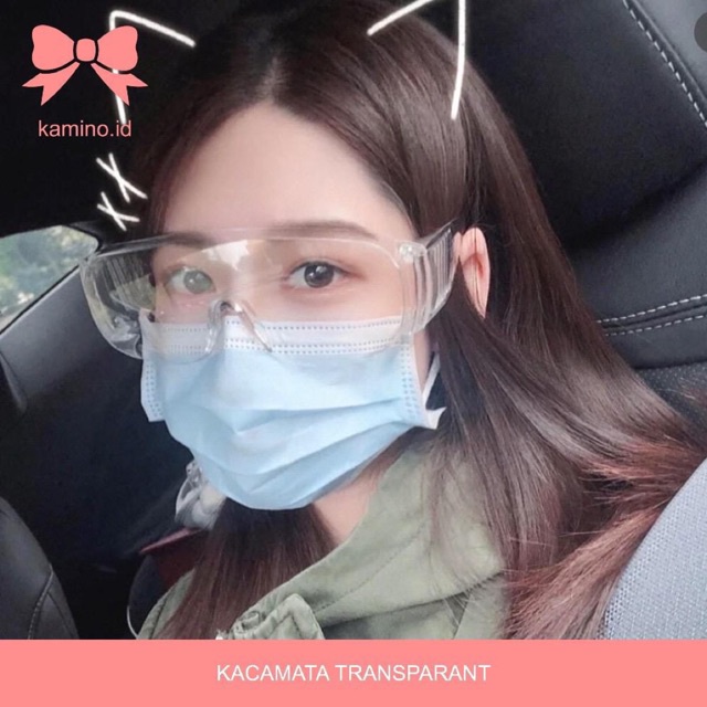 Kacamata Transparan/ Safety Goggle Transparant Pusatgrosir_solo