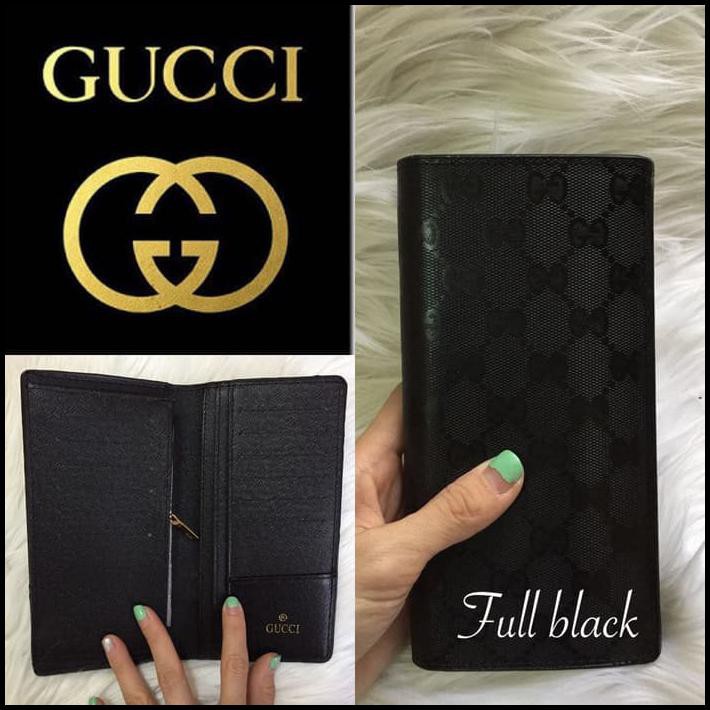 Spesial Offer Dompet Panjang Pria Wanita Lipat Gucci Import Garansi Resmi
