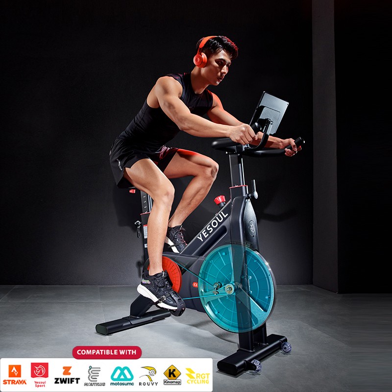 YESOUL C1H Smart Spinning Bike - Alat Fitness Sepeda Statis RESMI