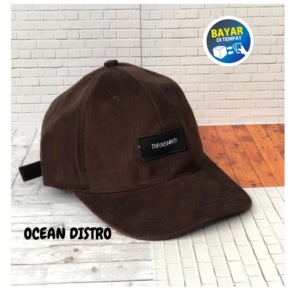 Topi Polos Pria/Topi Snapback Rappel