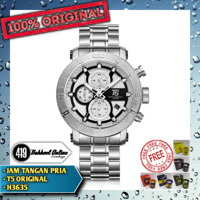Jam tangan Pria ORIGINAL T5 H3635
