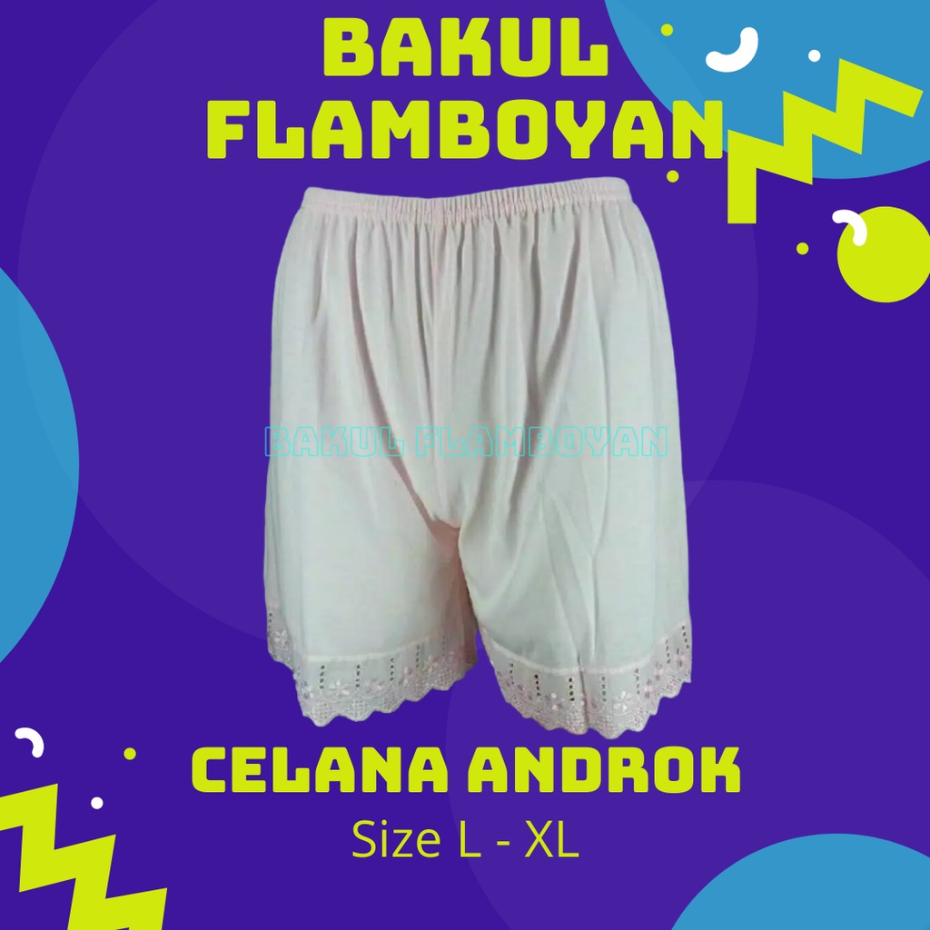 Androk Wanita Celana Kulot Pendek