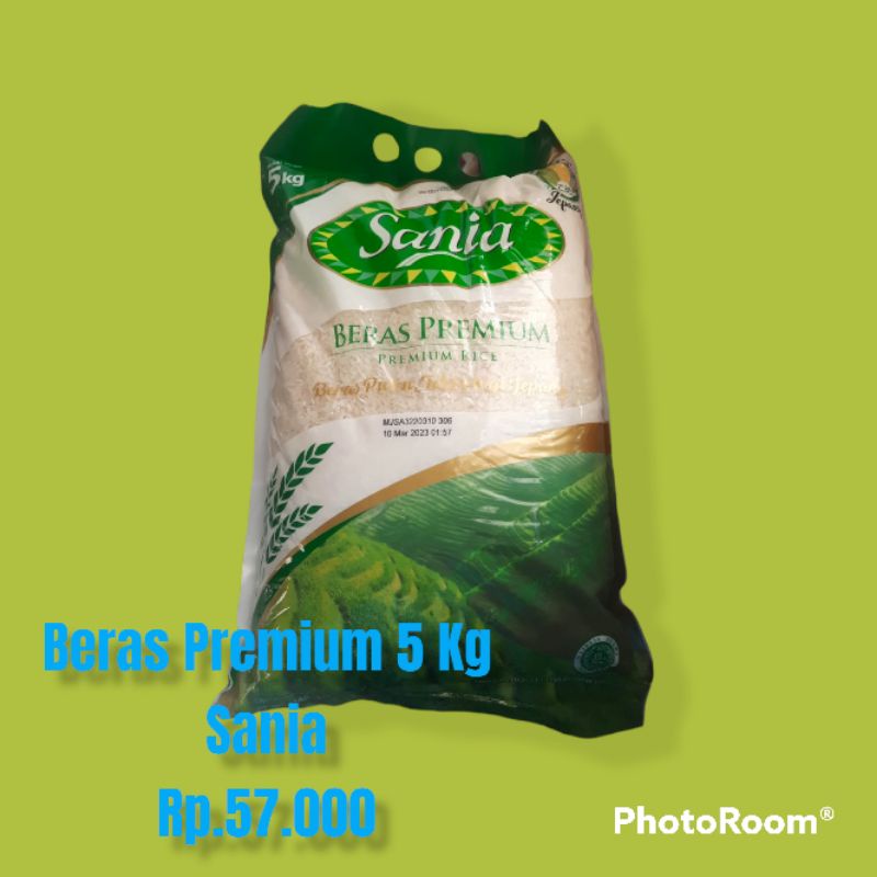 Beras Premium Sania 3 kg I Beras Premium Kota 5 Kg