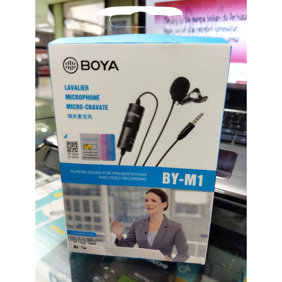 CLIP ON MIC BOYA BY-M1