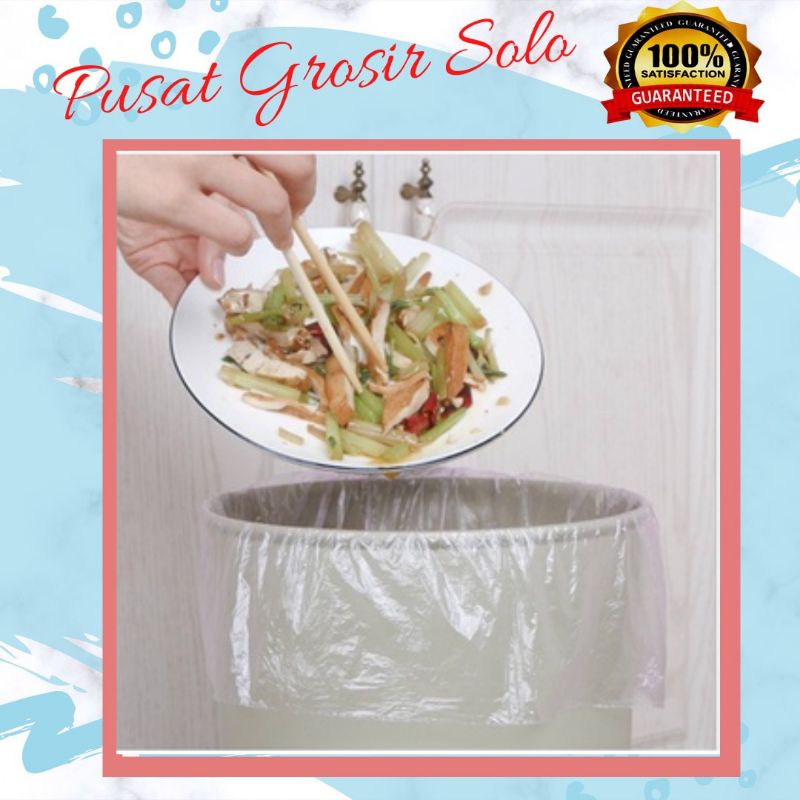 1 Roll Plastik Tempat Sampah isi 20 pcs -- AC 308 – 50 x 45 cm kantong plastik kresek keresek tempat