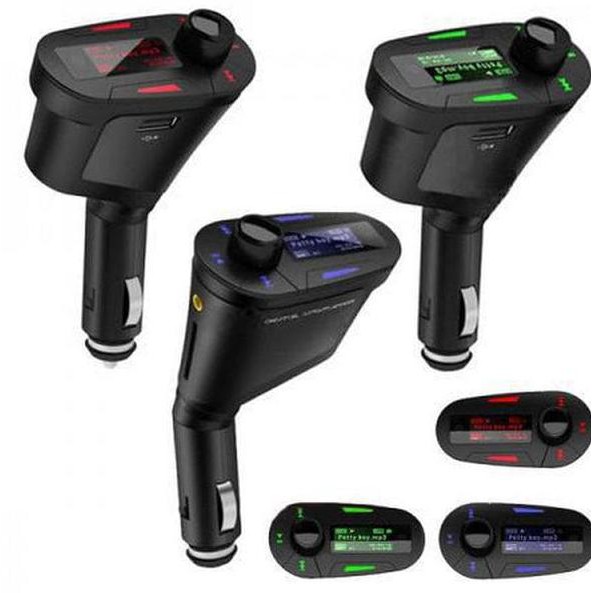 Car Kit Mp3 Player Fm Transmitter Modulator