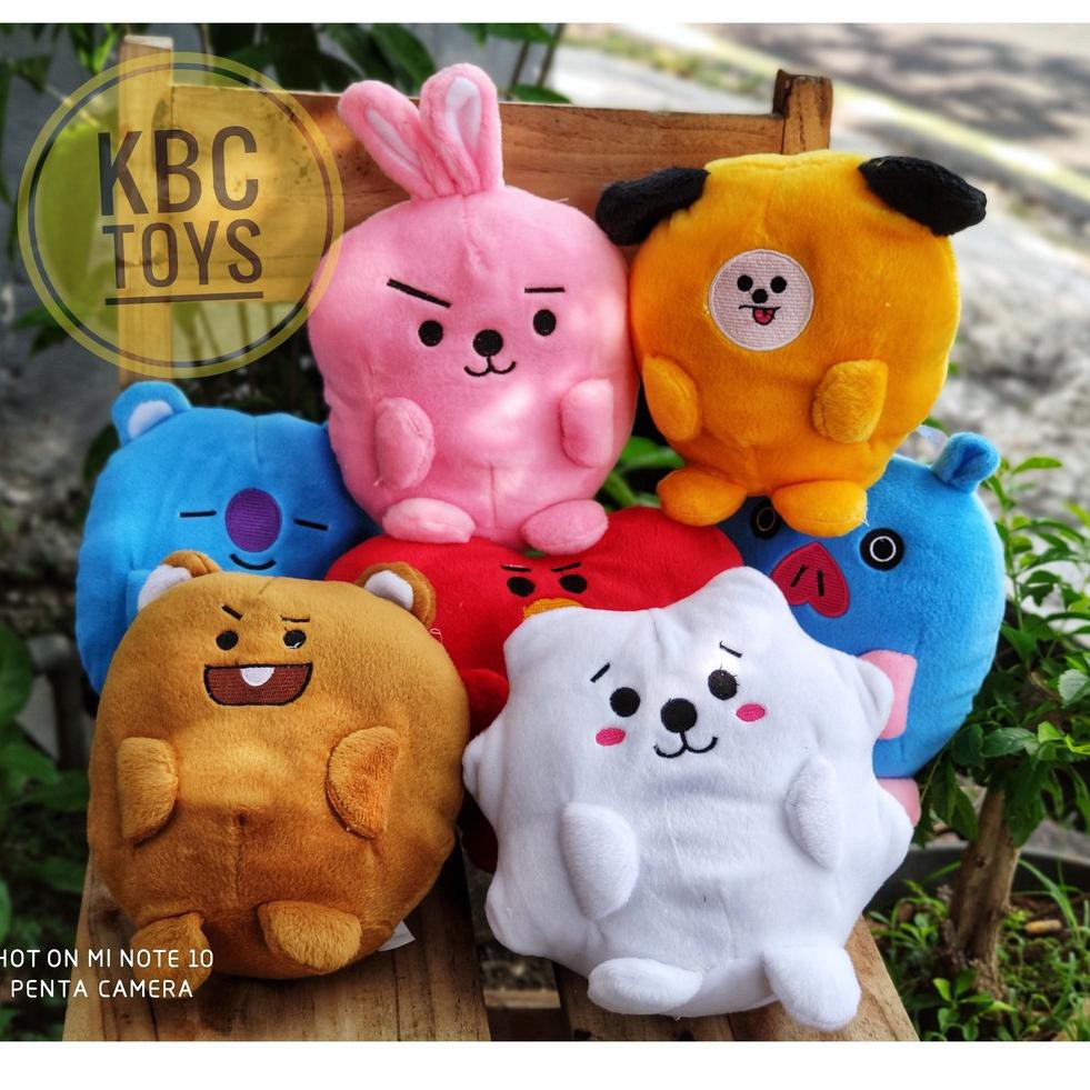 (SP AR 16F5Ah) Boneka Bantal BT21 / BTS Mini Ukuran S 20CM Kualitas SNI ◙
