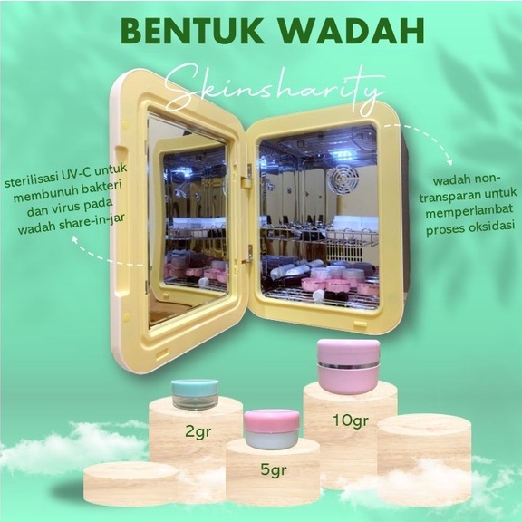 [SHARE IN JAR] SOMETHINC Ceramic Skin Saviour Moisturizer Gel 2ML 5ML 10ML