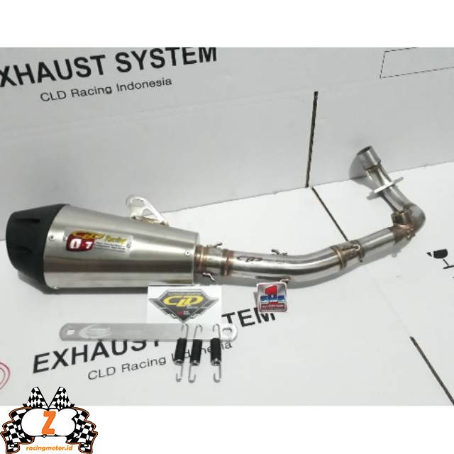 Knalpot Mio Nouvo C7 CLD Racing Leher Kecil atau Besar