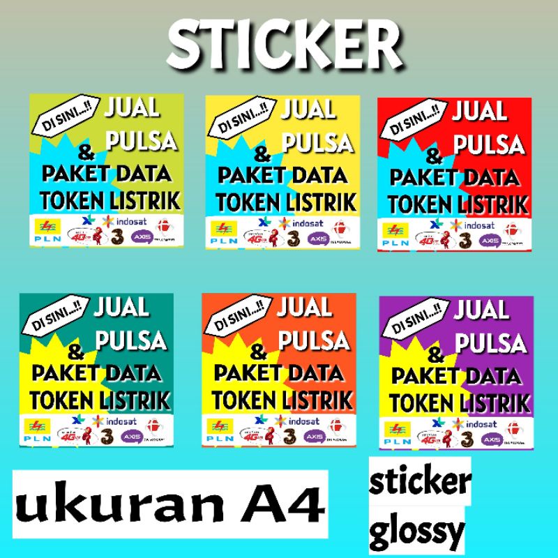 

STICKER TOKO KONTER DAN RUMAHAM JUAL PULSA F8DJ47F