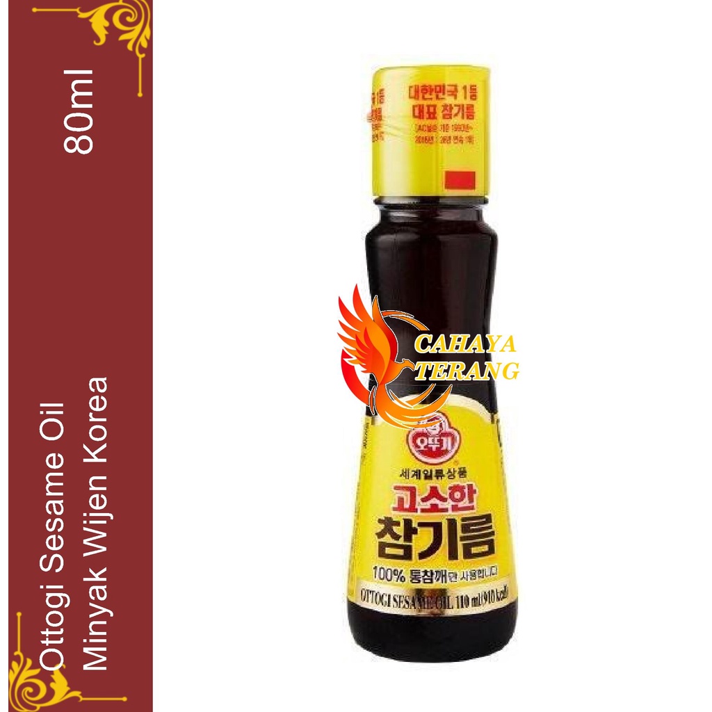 Jual Ottogi Sesame Oil Minyak WIjen Korea 80 ml Shopee Indonesia