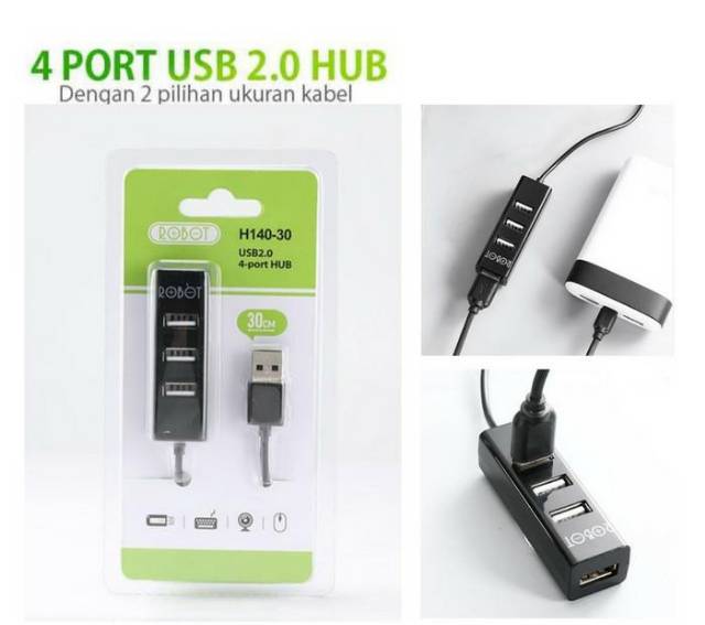 USB Robot 4-Port HUB H-140 80CM