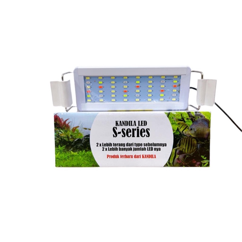 LAMPU AQUARIUM LED KANDILA S-200 10 W