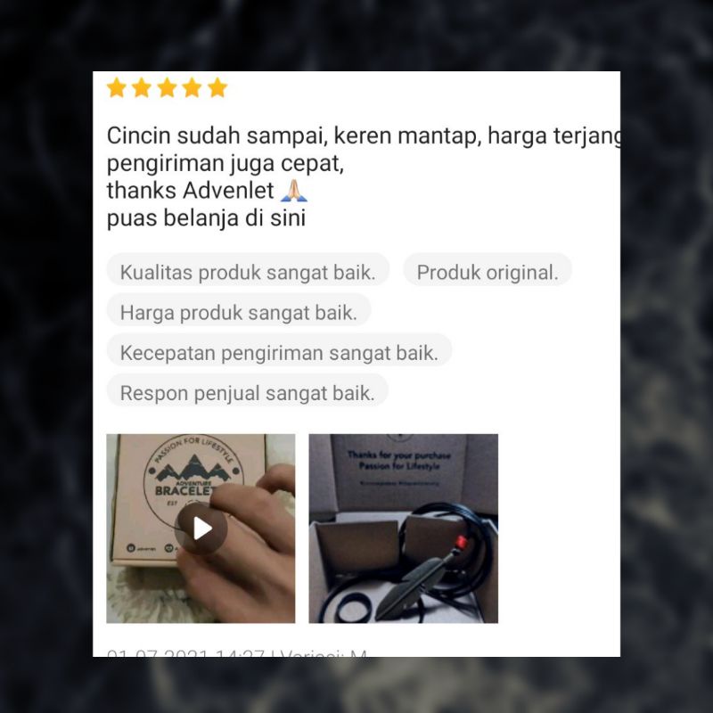 Cincin Titanium Couple Pria Wanita Kapel Cople Coupel Sama Pacar Orion Black Stainless Steel Anti Karat Anti Luntur Warna Hitam Kotak Polos Premium
