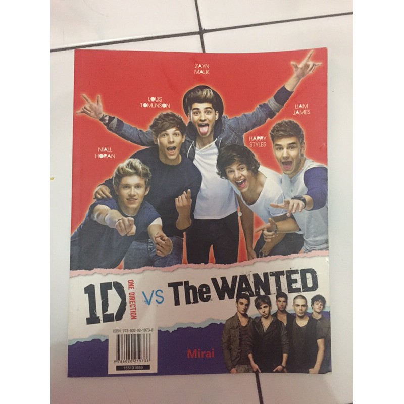 One direction vs The Wanted Book