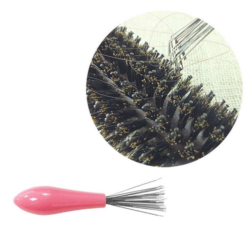 Convenient Mini Comb Hair Brush Cleaner Embedded Tool