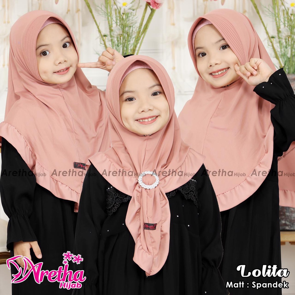 HIJAB ANAK INSTANT  LOLITA ORI ARETHA