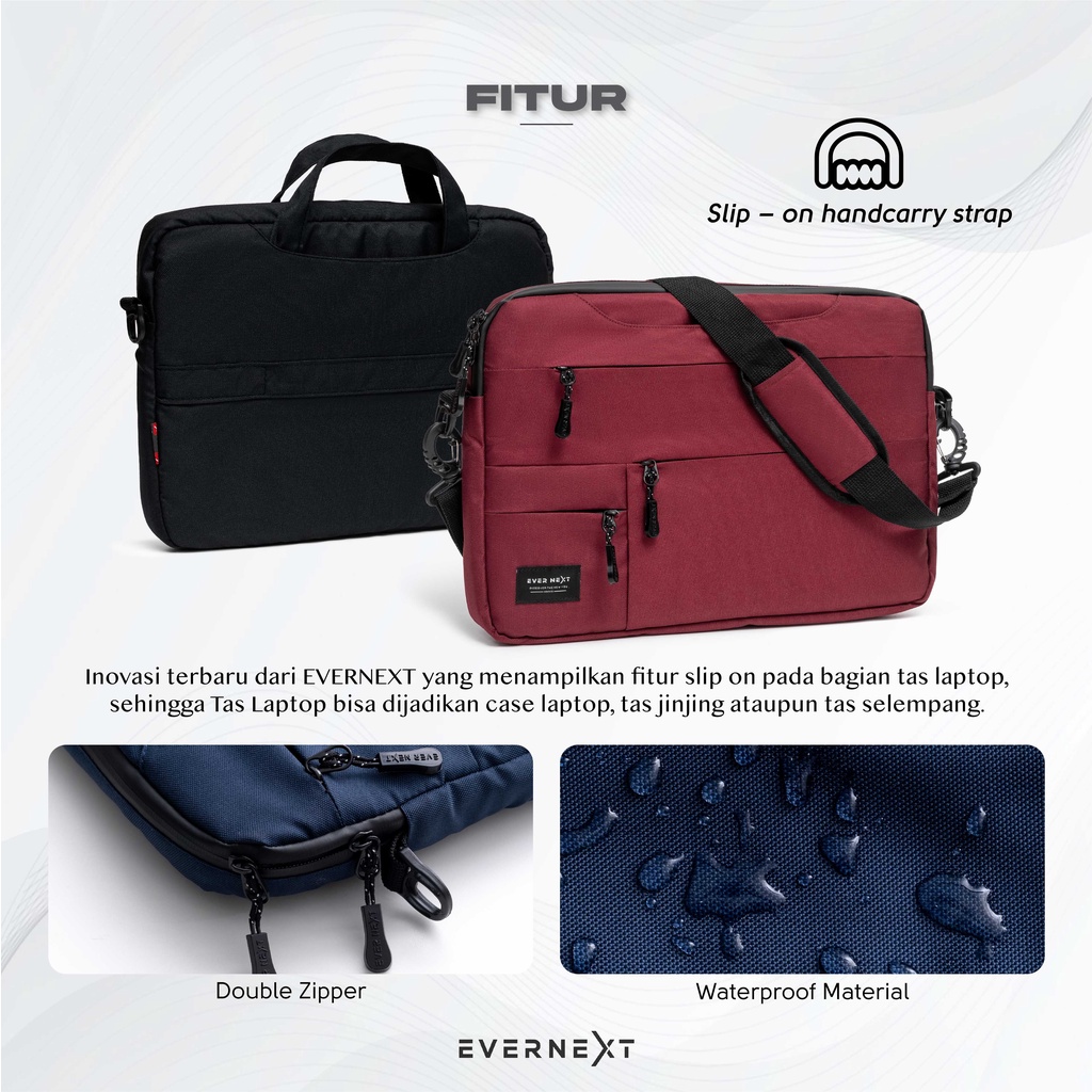 TAS LAPTOP WATERPROOF/TAS SELEMPANG LAPTOP/TAS JINJING LAPTOP/LAPTOP CASE/PELINDUNG LAPTOP/WANITA/COVER LAPTOP/NOTEBOOK/MACBOOK ACER ASUS LENOVO DELL HP/13 14 15 INCH