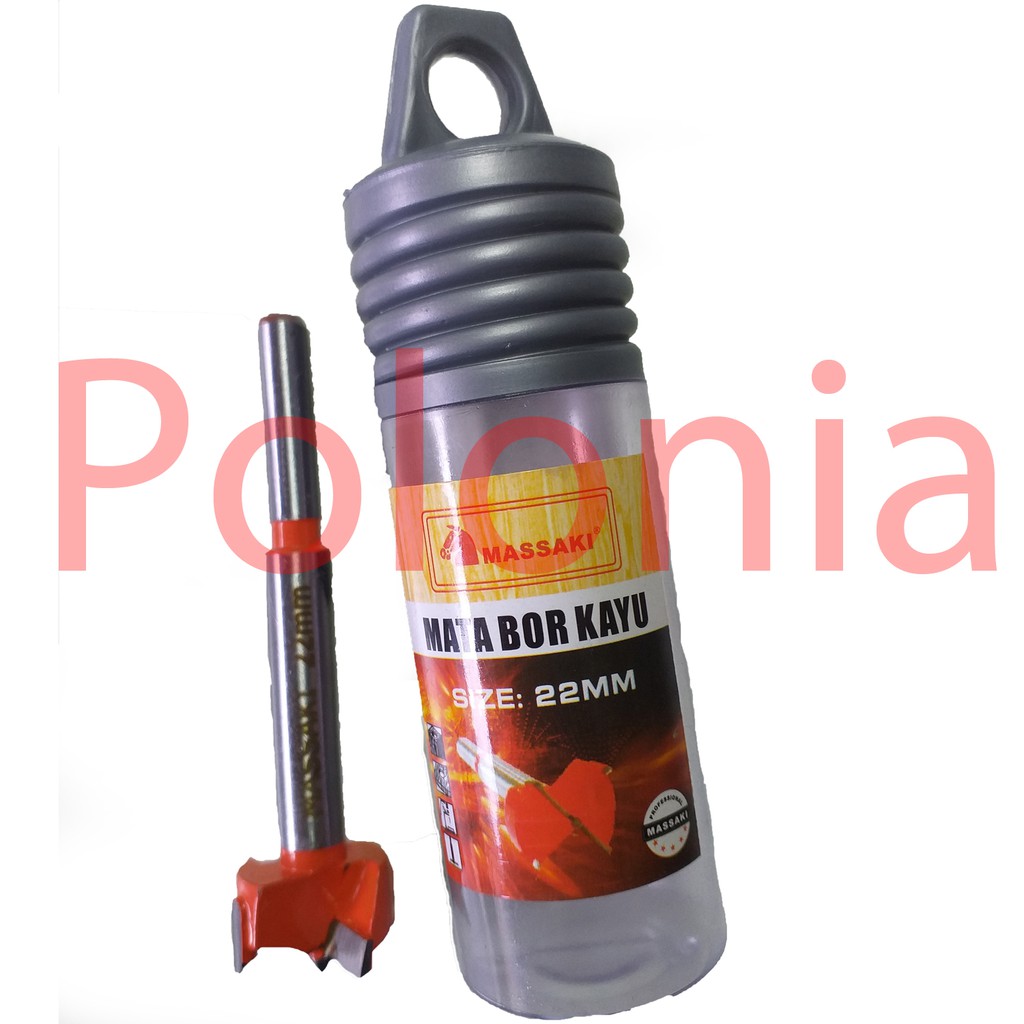 Massaki Mata Bor Kayu 22mm