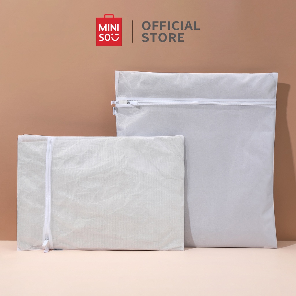 Jual Miniso Washing Bag Laundry Kantong Jaring Packs Besar Kantung Cucian Baju Kotor Celana