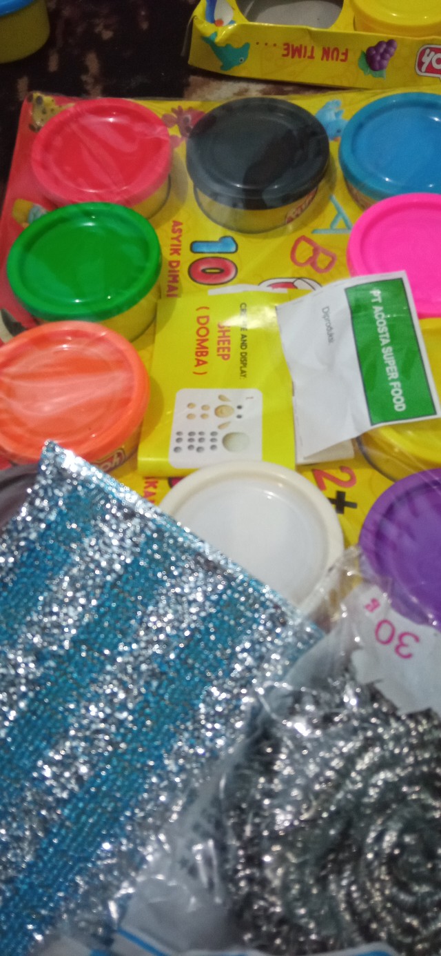 Sabut / Kawat Besi Stainles Cuci Panci / Kuali Stainles Anti Karat